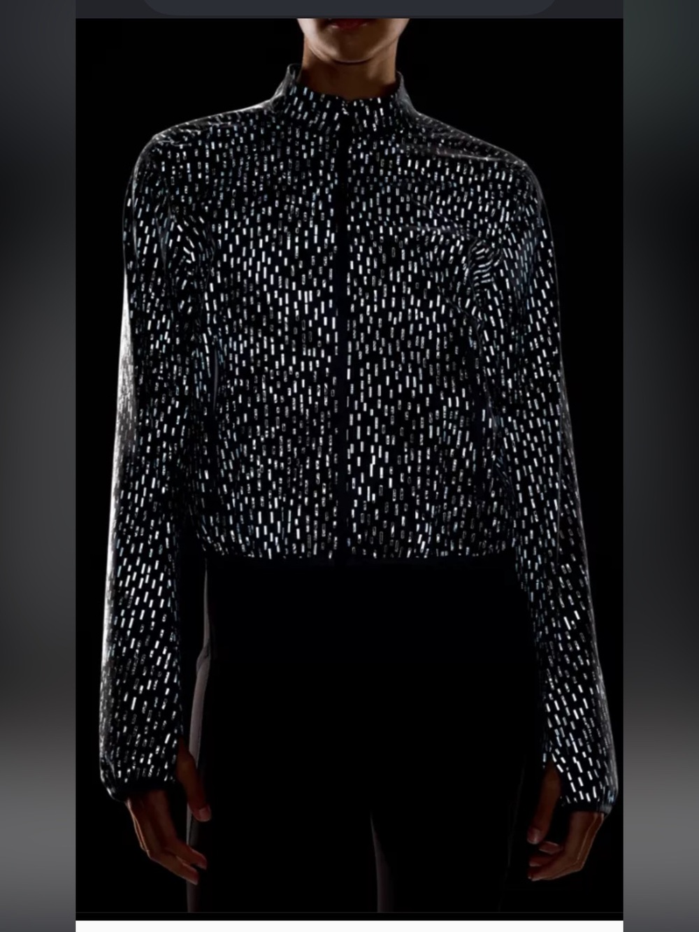 Small Lululemon Reflective Lightweight Running Jacket